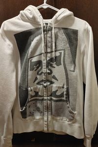 Vintage OBEY Andre Mural Stipple Hoodie